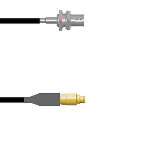 Q-0401Q0003003i CBL ASY BNC-MMCX J TO P RG174 3"