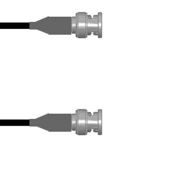 Q-0N00N001A003M CBL ASSY BNC PLUG RG59 3M