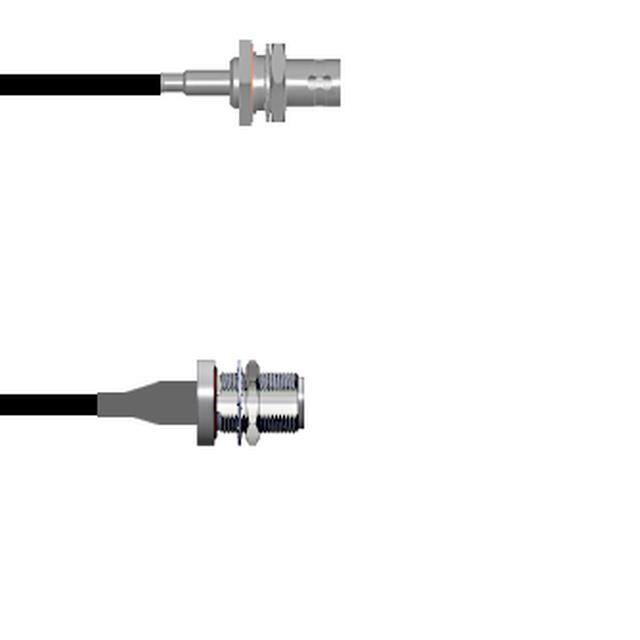Q-0401T0003.75M CBL ASY BNC-N-TYP J RG174 29.53"