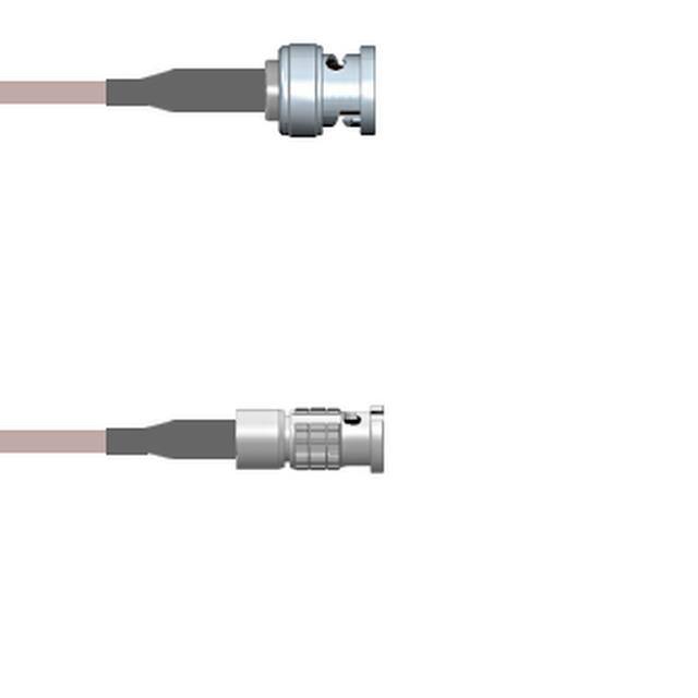 Q-0O00W000S012i CBL ASSY BNC-HD-BNC PL RG179 12"