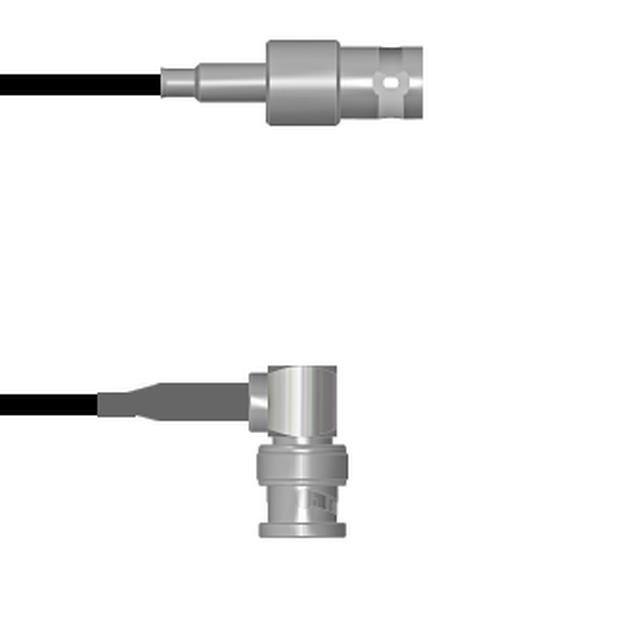 Q-0300D0003024i CBL ASSY BNC JK TO PLG RG174 24"
