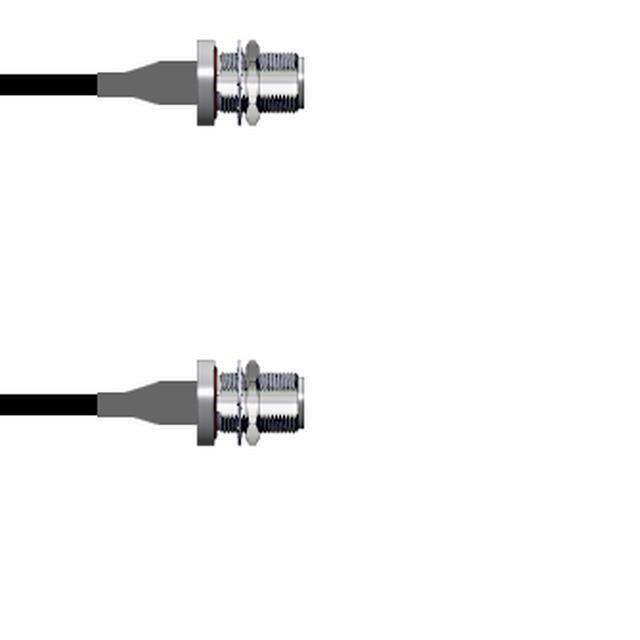 Q-1T01T0003036i CBL ASSY N-TYPE JACK RG174 36"