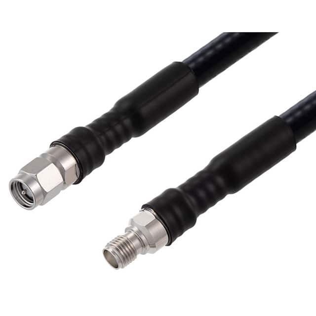 PE3C7865-12 CBL SMA(M)-SMA(F) 1/4" SLFEX 12"