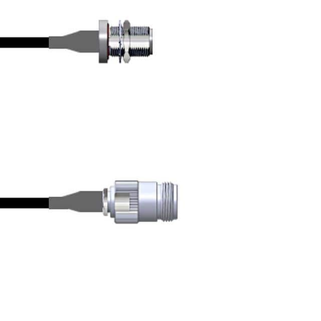 Q-1T02000032.5M CBL ASSY N-TYPE JACK RG174 2.5M