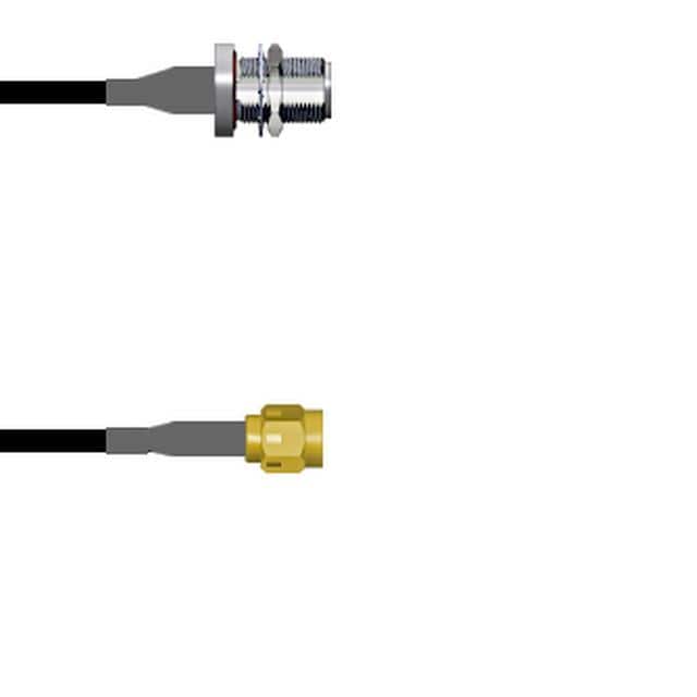 Q-1T03B00030.5M CBL ASY SMA-N P-J RG174 19.69"