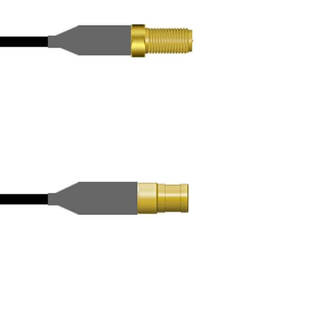 Q-7203X00080.5M SMA-SJ/SMB-SP RG58 0.5M