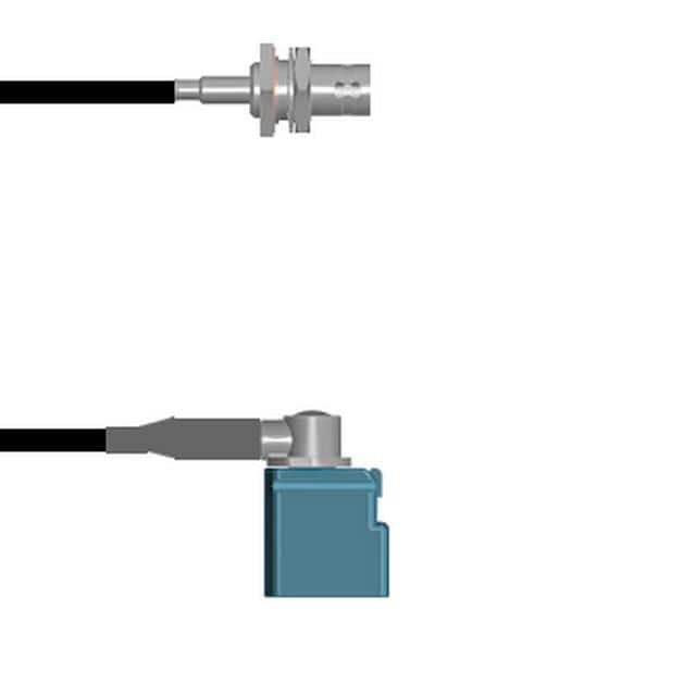 Q-0405C0003024i CBL ASSY BNC-FAKRA JCK RG174 24"