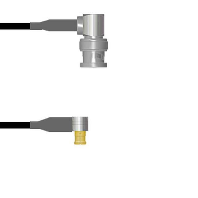 Q-0D01A0003002M CBL ASSY BNC-MCX PLUG RG174 2M