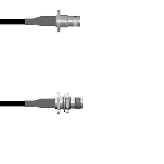 Q-0804K0008024i CBL ASSY BNC-TNC JACK RG58 24"