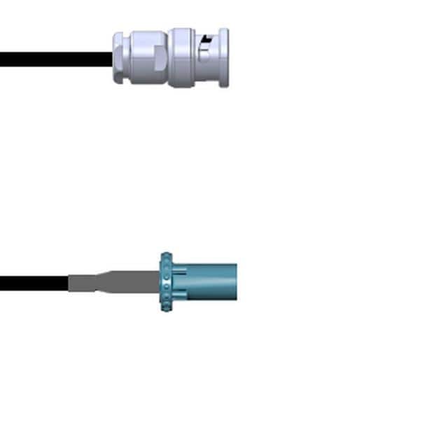 Q-0J05A0003001M CBL ASSY BNC-FAKRA PLUG RG174 1M