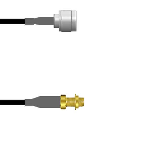 Q-2N02Y0008018i CBL ASY SMA-N JK TO PLG RG58 18"