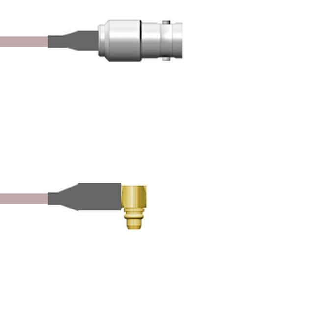 Q-0201M0001048i CBL ASY BNC-MMCX J TO P RG178 4'