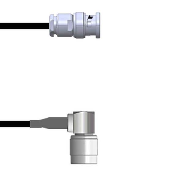 Q-0J04T0003001M CBL ASSY BNC-TNC PLUG RG174 1M