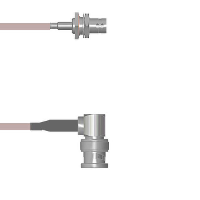 Q-0400D0005018i CBL ASSY BNC JK TO PLG RG316 18"