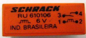 RU610106 The Schrack RU610106 is a relay with RoHS3 compliance and an MSL of 1 Unlimited. It is unaffected by REACH regulations.