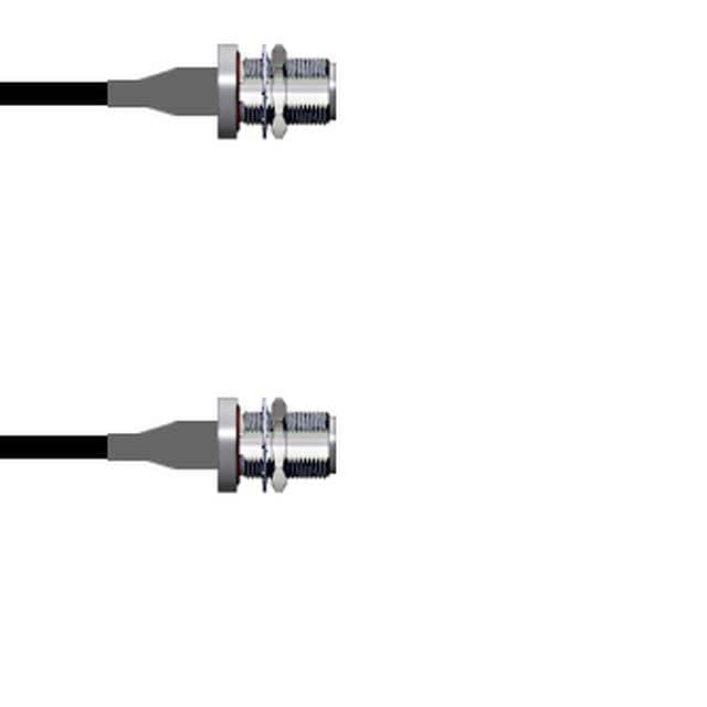 Q-1T01T0003003M CBL ASSY N-TYPE JACK RG174 3M