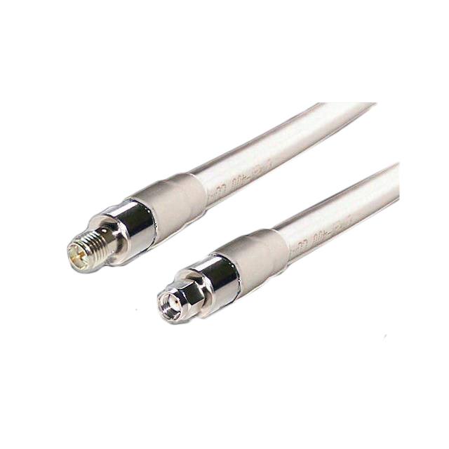LMR-400-W-SFRP-SMRP(QTY:6m) LMR-400 White Assembly - RP SMA