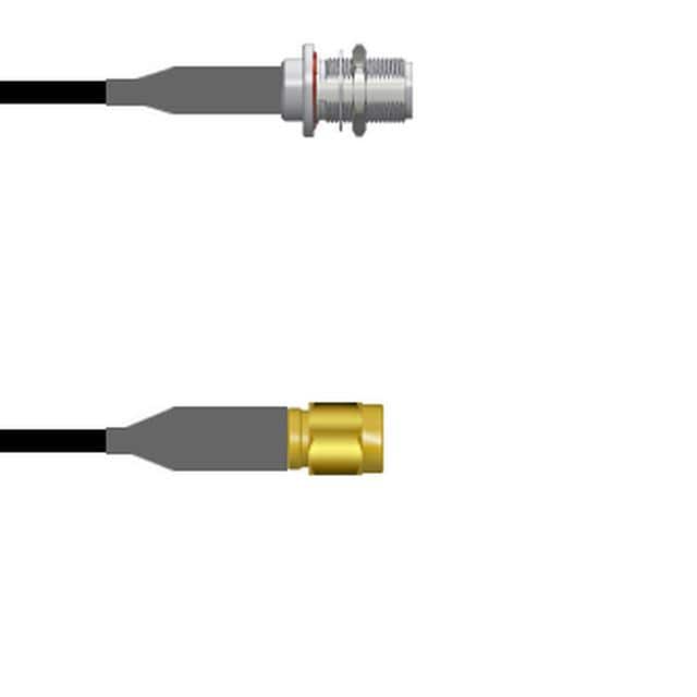 Q-1X0690008024i CBL ASSY RP-SMA TO N RG58 24"