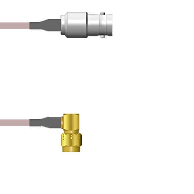 Q-020330001003i CBL ASY BNC-SMA J TO P RG178 3"