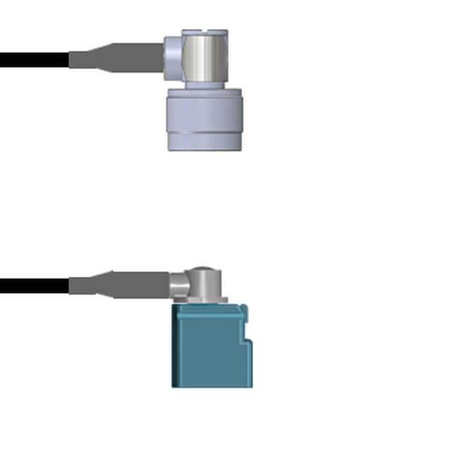 Q-2C05C0003.25M CBL ASSY N-FAKRA RG174 9.843"