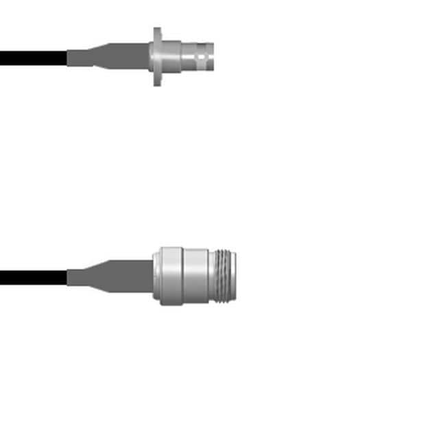 Q-0801W0008024i CBL ASSY BNC-N-TYP JACK RG58 24"