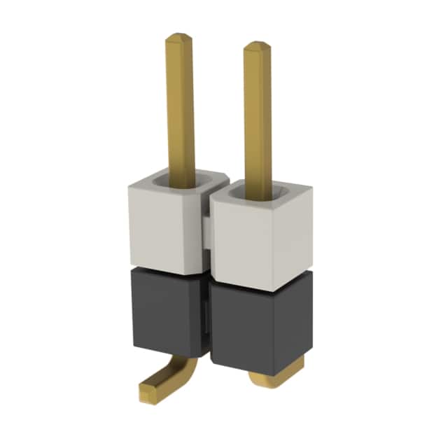 HW-02-16-G-S-290-SM CONN HDR 2POS 0.1 STACK SMD GOLD