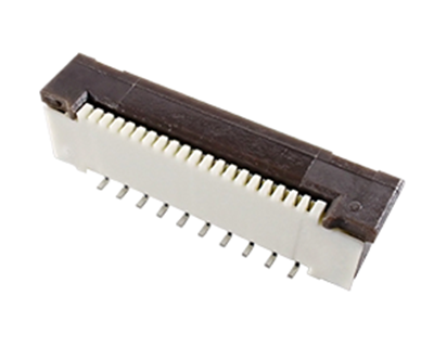 046214015010800/+ Kyocera AVX 046214015010800/+ is a 15-position, 0.5mm pitch FFC/FPC connector with vertical SMD mounting and slide lock. It features solder retention and zero insertion force (ZIF) for reliable connections.