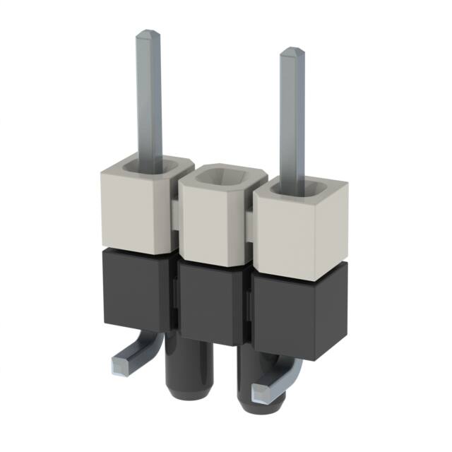 HW-03-17-T-S-260-SM-A-002 CONN HDR 3POS 0.1 STACK SMD TIN