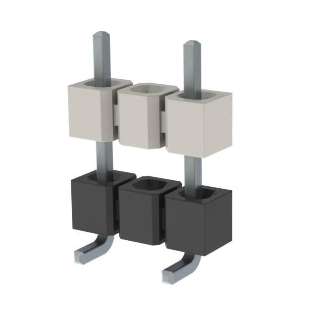 HW-03-17-T-S-394-SM-002 CONN HDR 3POS 0.1 STACK SMD TIN