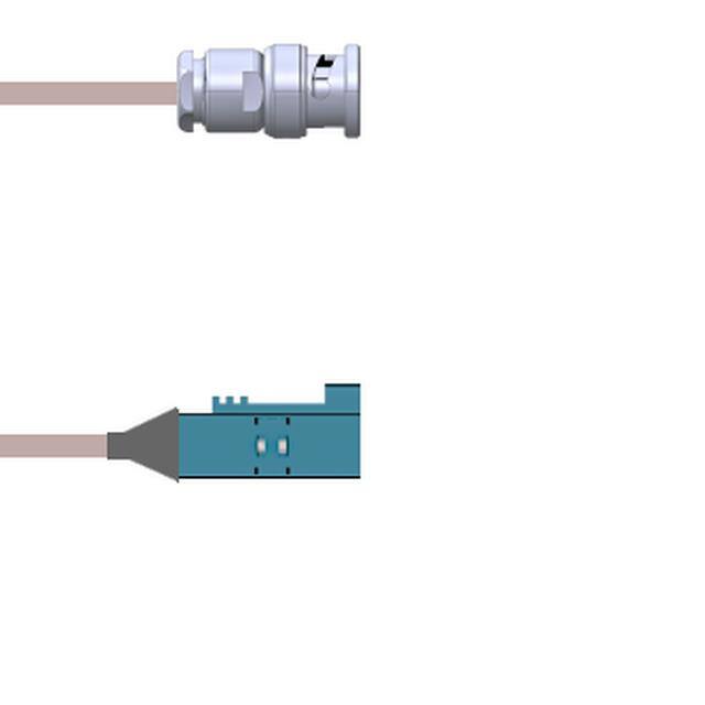 Q-0J05E0005018i CBL ASSY BNC-FAKRA P-J RG316 18"
