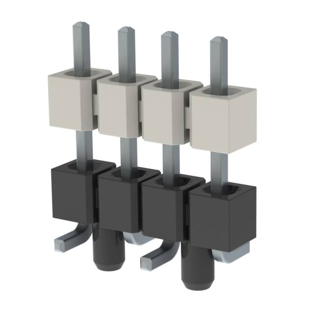 HW-04-08-T-S-338-SM-A CONN HDR 4POS 0.1 STACK SMD TIN