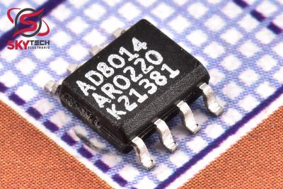 AD8014AR The AD8014AR is a comparator manufactured by AD, featuring RoHS3 compliance and Level 1 moisture sensitivity. It is used in high-precision comparison circuits.
