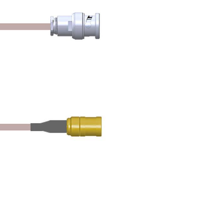 Q-0I0600001.25M CBL ASSY BNC-SMB PL RG178 9.843"