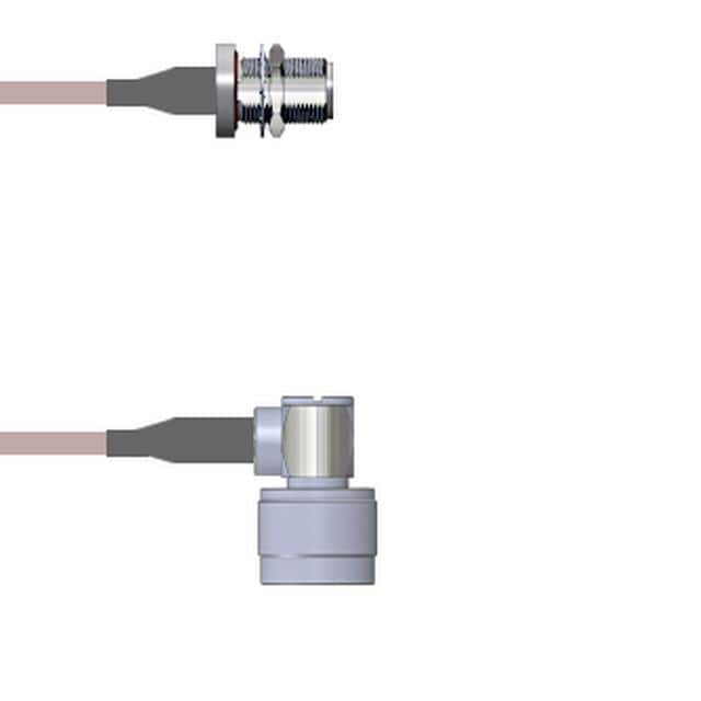 Q-1T02C0005012i CBL ASY N-TYPE J TO P RG316 12"