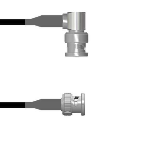 Q-0E00L0008024i CBL ASSY BNC PLUG RG58 24"