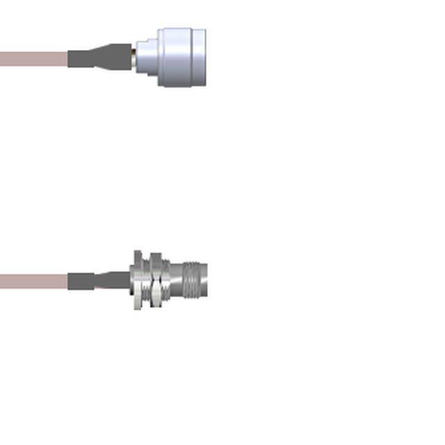 Q-2H04C0001.75M CBL ASSY N TO TNC RG178 29.53"