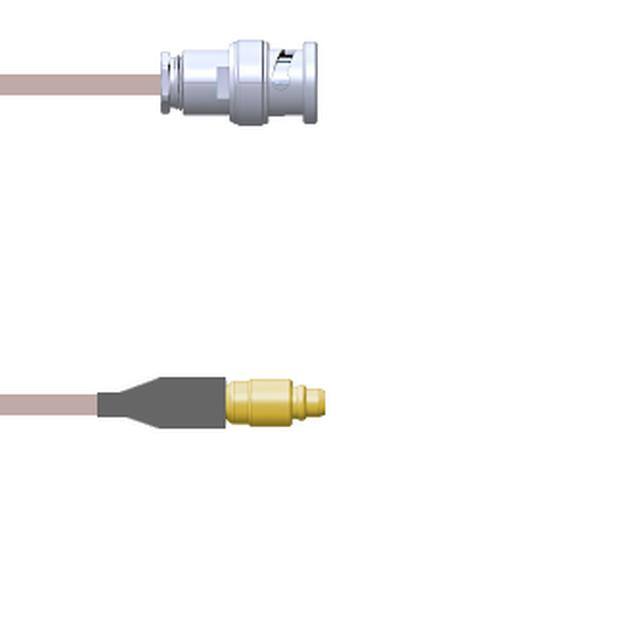Q-0I01P0001036i CBL ASSY BNC-MMCX PLUG RG178 36"