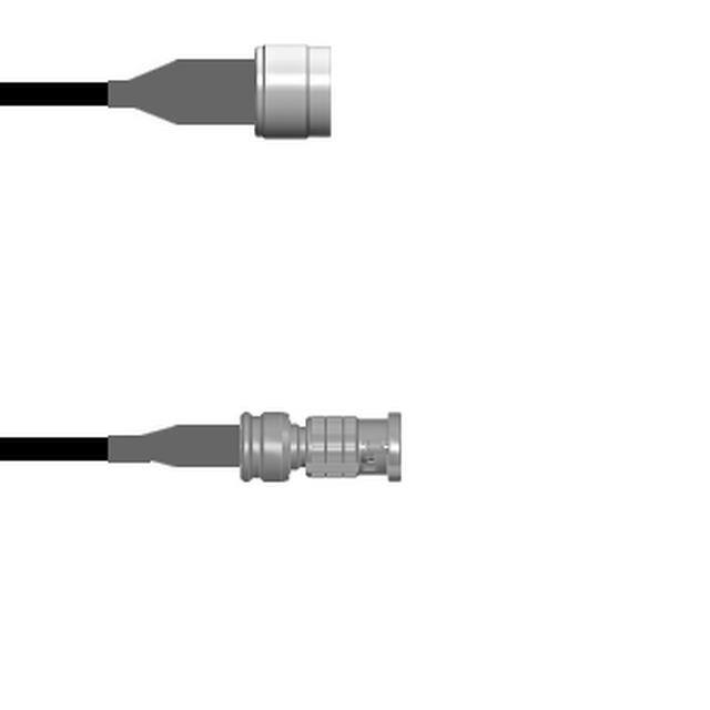 Q-2I05H0003009i CBL ASSY HD-BNC TO N PL RG174 9"