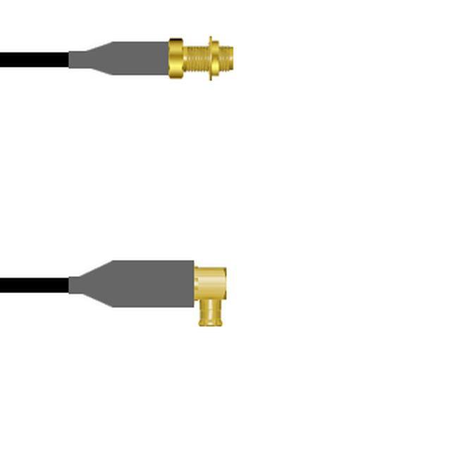 Q-2Y01800080.5M SMA-SJB/MCX-RP RG58 0.5M
