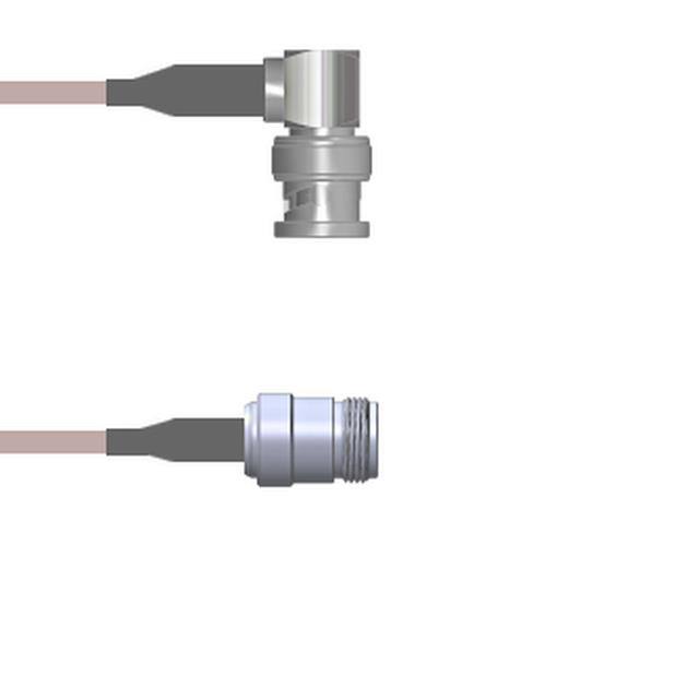 Q-0F024000H006i CBL ASSY BNC-N-TYPE P-J RG142 6"