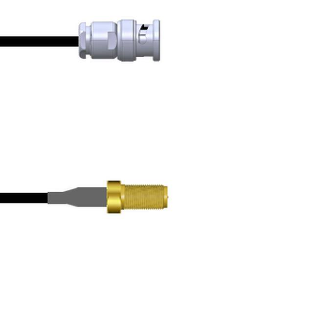 Q-0J0710003084i CBL ASSY RP-SMA-BNC J-P RG174 7'