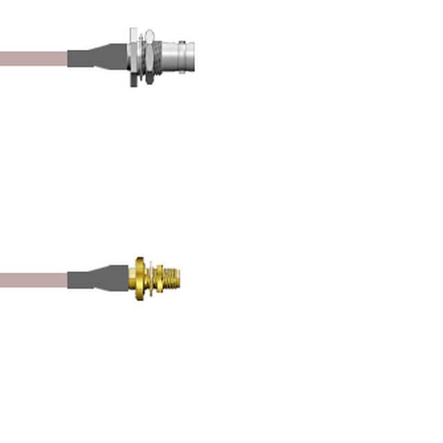 Q-0102U00010.5M CBL ASSY BNC-SMA JK RG178 19.69"