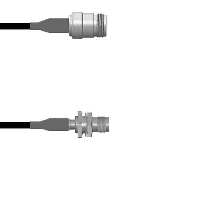 Q-1W04I0008024i CBL ASSY N TO TNC JACK RG58 24"