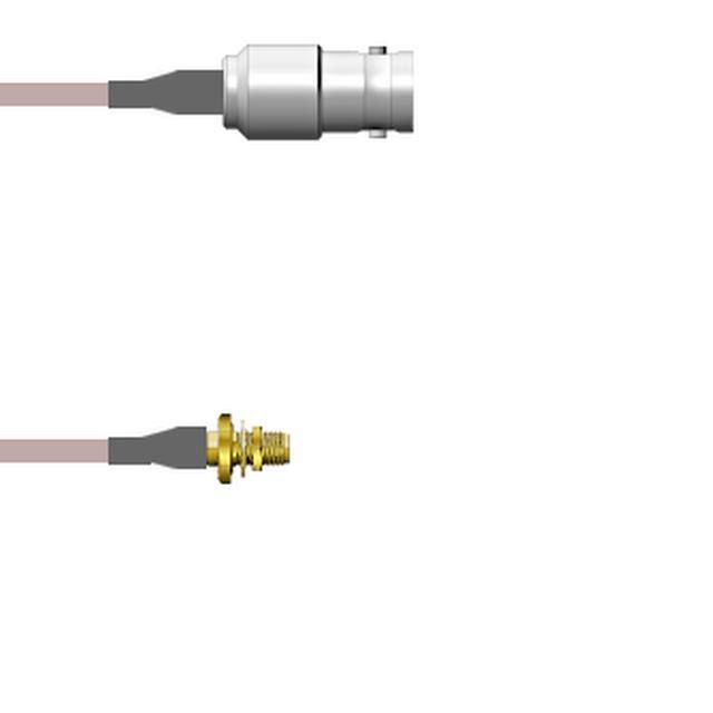 Q-0202U00012.5M CBL ASSY BNC-SMA JACK RG178 2.5M