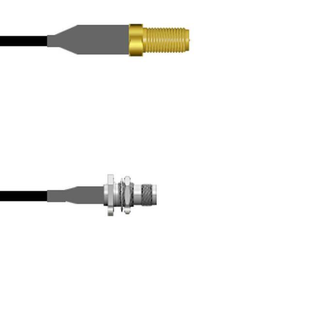 Q-7204K0008003M SMA-SJ/TNC-SJ RG58 3M
