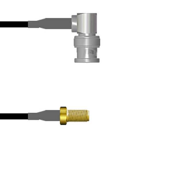Q-0D02V00031.5M CBL ASY BNC-SMA P-J RG174 1.5M
