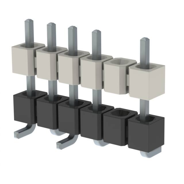 HW-06-08-T-S-350-SM-002-TR CONN HDR 6POS 0.1 STACK SMD TIN