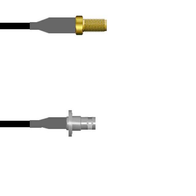 Q-2Z00800080.5M SMA-SJ/BNC-SJB RG58 0.5M