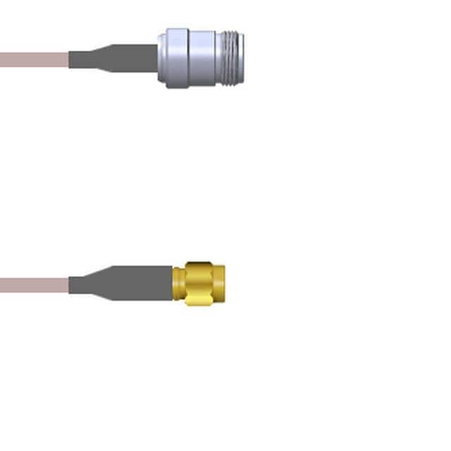 Q-2403F000H012i CBL ASSY SMA-N P TO J RG142 12"