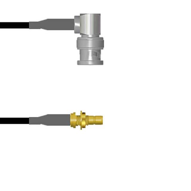 Q-0D03M0003006i CBL ASY BNC-SMB P-J RG174 6"